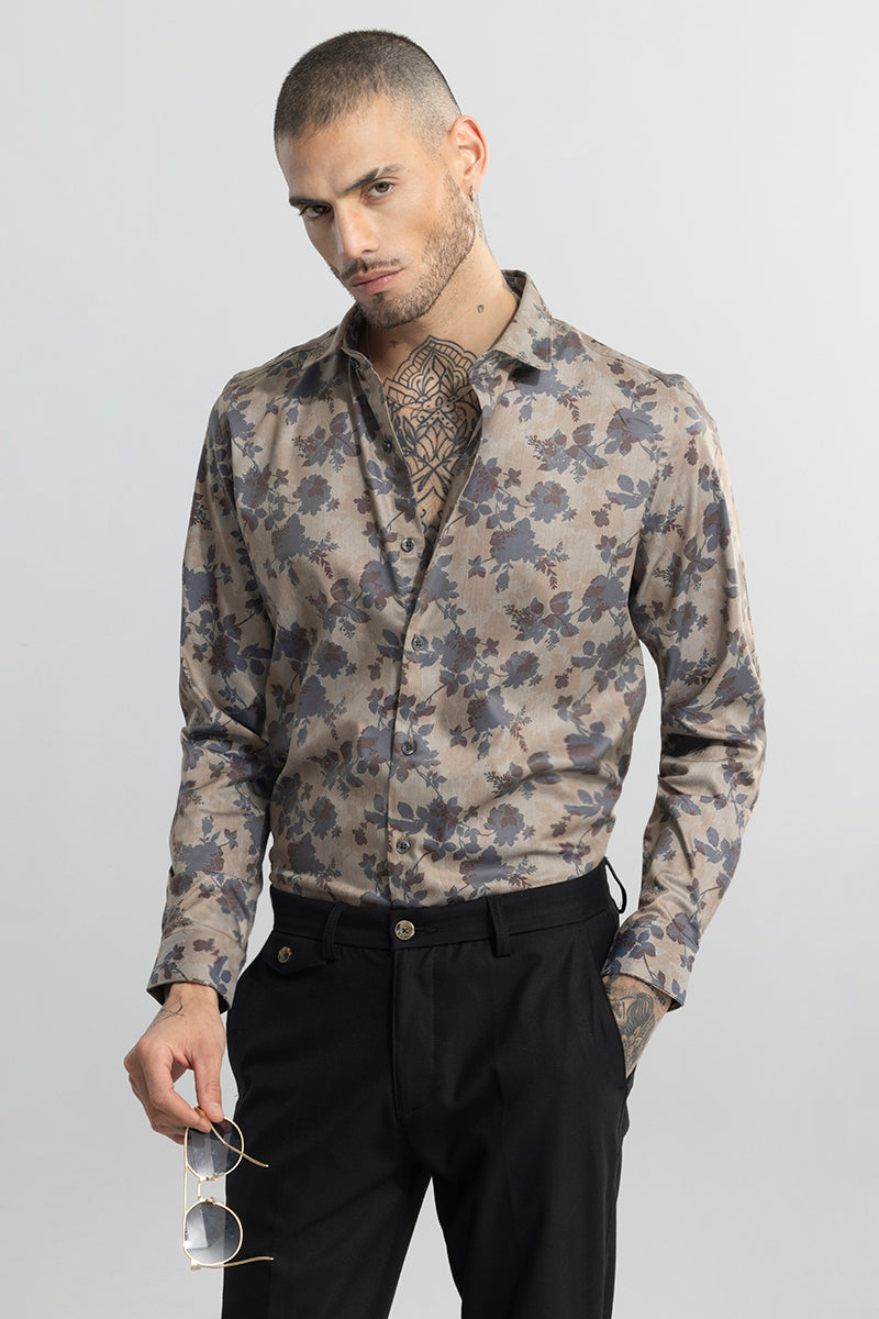 Classic Floral Printed Shirt